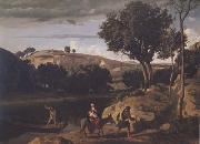 Jean Baptiste Camille  Corot La fuite en Egypte (mk11) oil painting picture wholesale